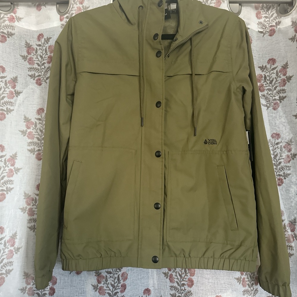 Volcom Olive Hooded Jacket